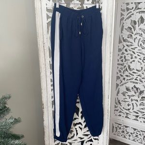Michael Kors navy joggers size XS